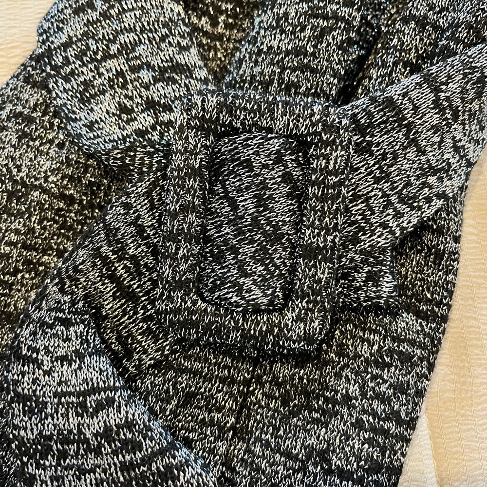 Planet Gold silver and black size small sweater dress. Great for the holidays! - Picture 3 of 3